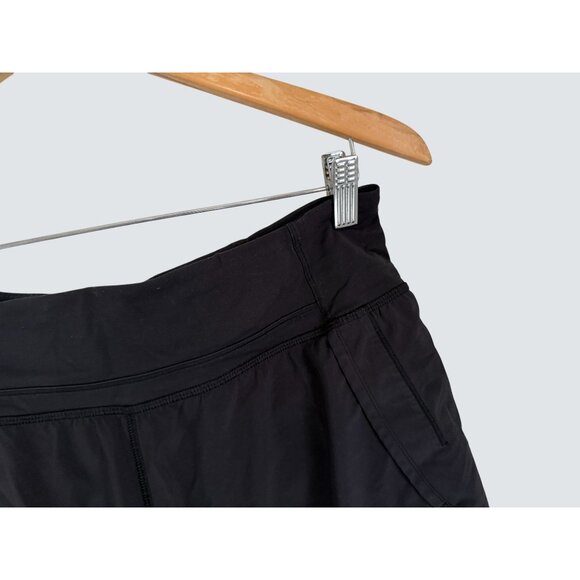 Lululemon Speed Up or Run Times athletic shorts in black Size 6 - Picture 5 of 7